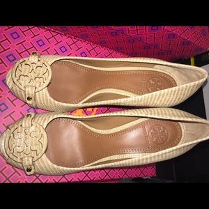Brand new Tory Burch wedge